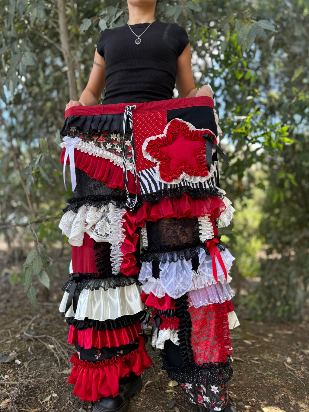 Upcycled Adjustable-Waist Pants