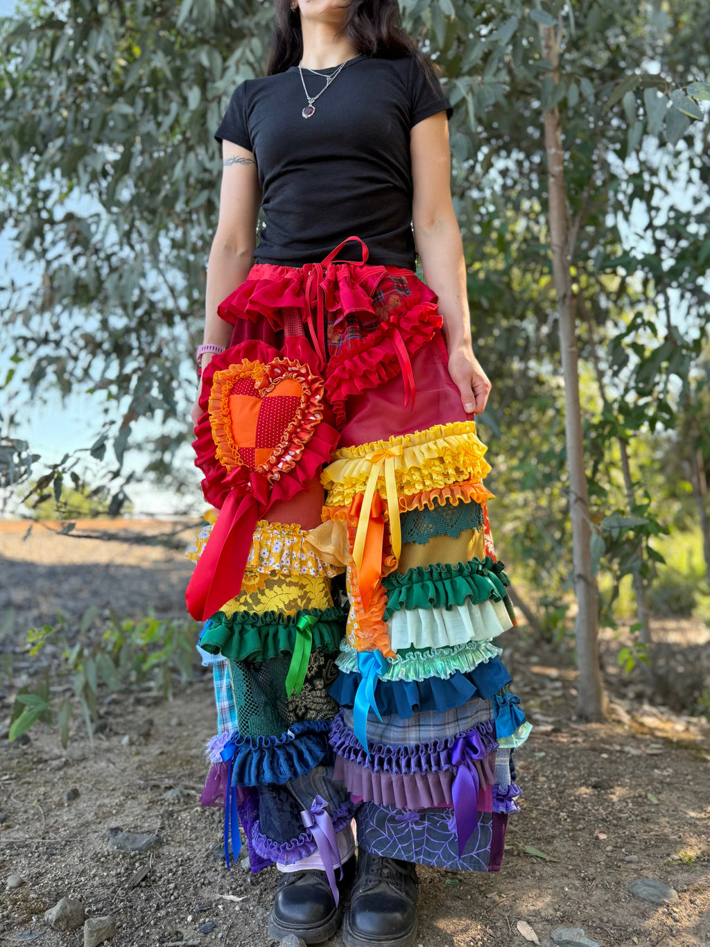 Upcycled Adjustable-Waist Pants