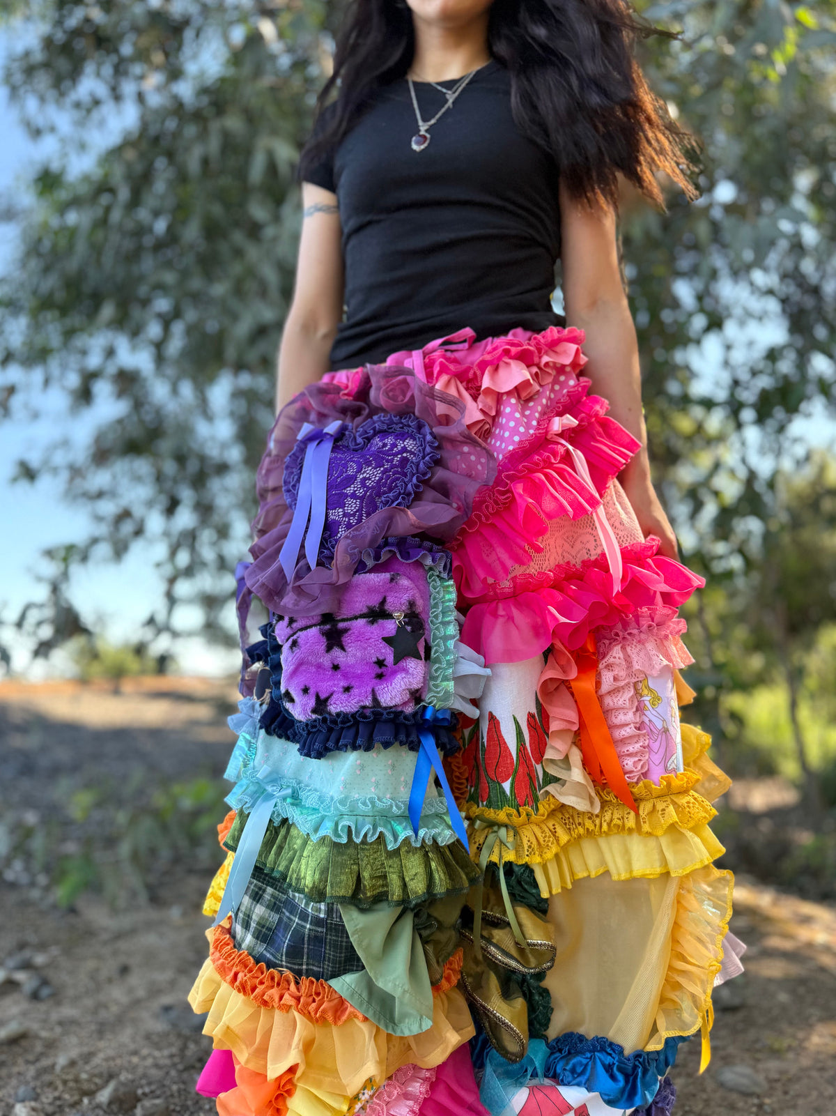 Upcycled Adjustable-Waist Pants