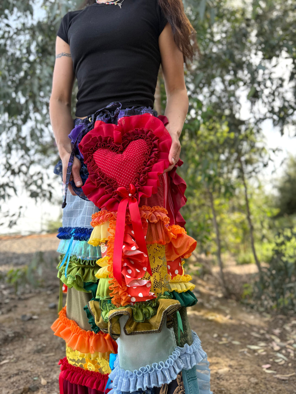 Upcycled Adjustable-Waist Pants