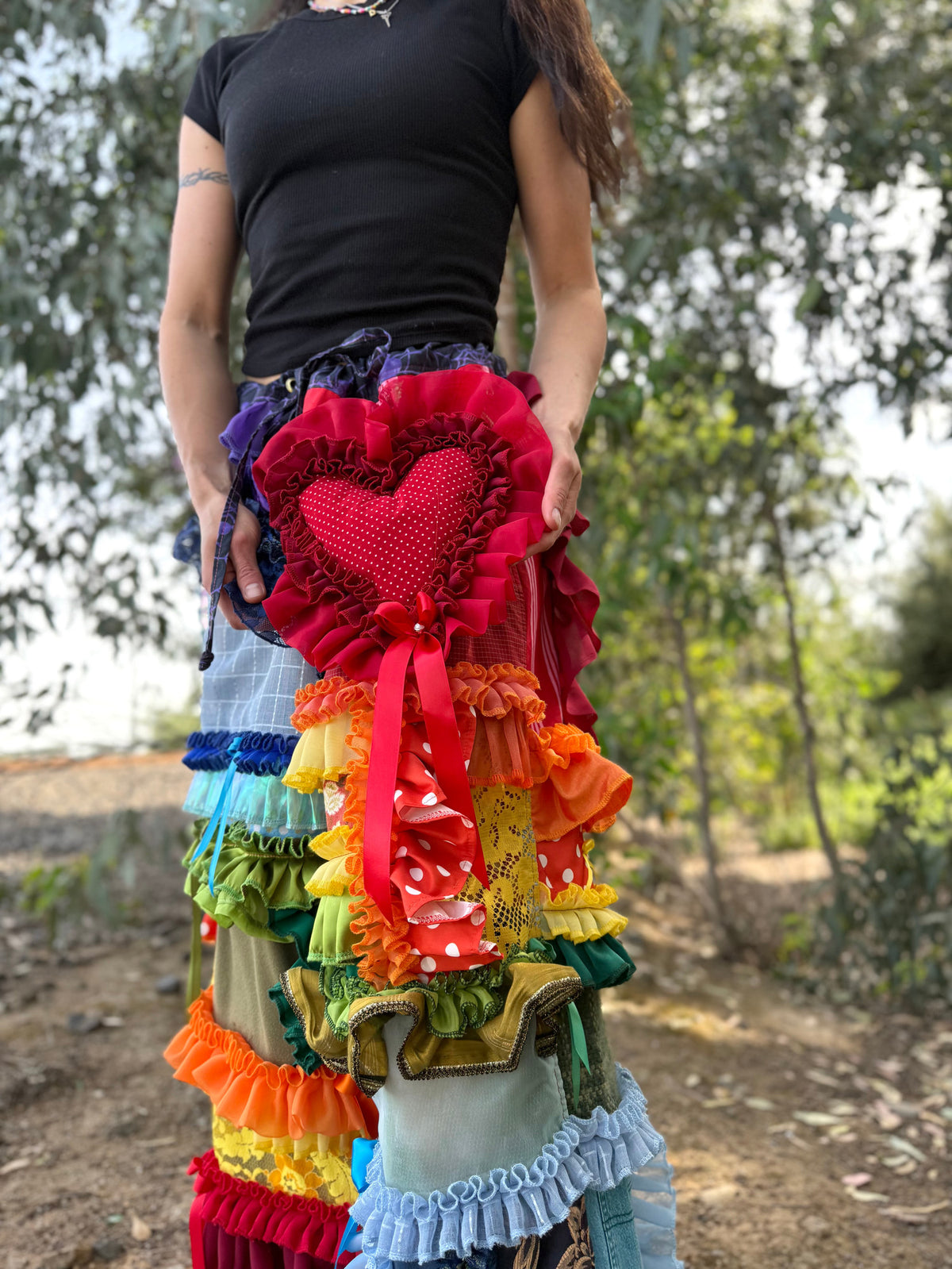 Upcycled Adjustable-Waist Pants