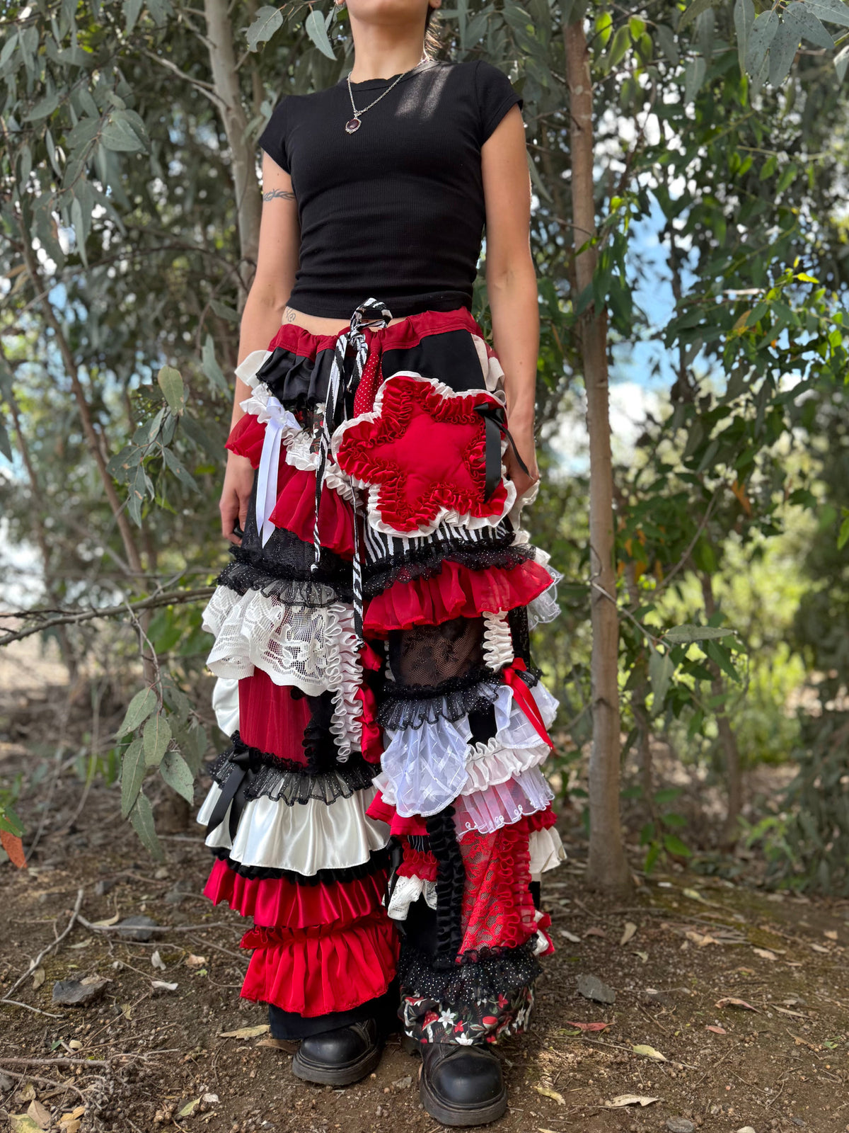 Upcycled Adjustable-Waist Pants