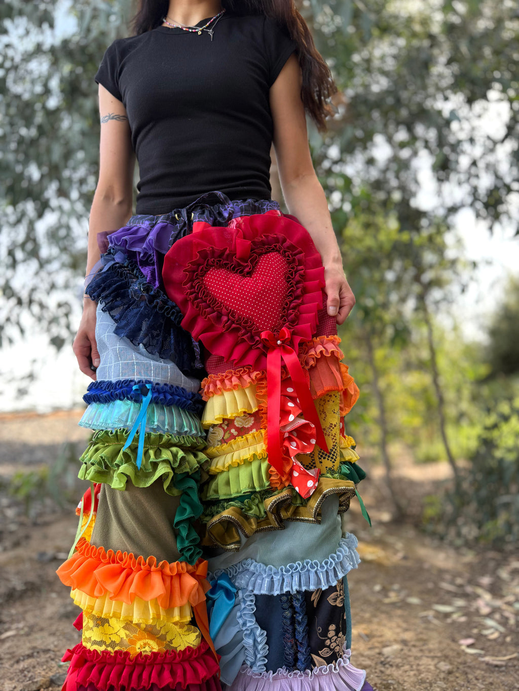 Upcycled Adjustable-Waist Pants