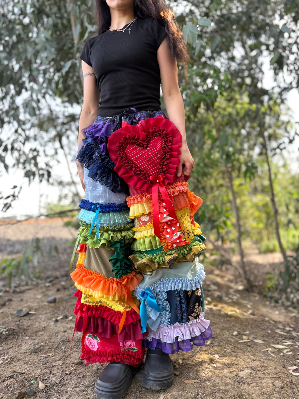 Upcycled Adjustable-Waist Pants