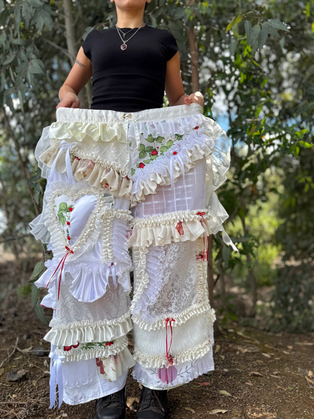 Upcycled Adjustable-Waist Pants