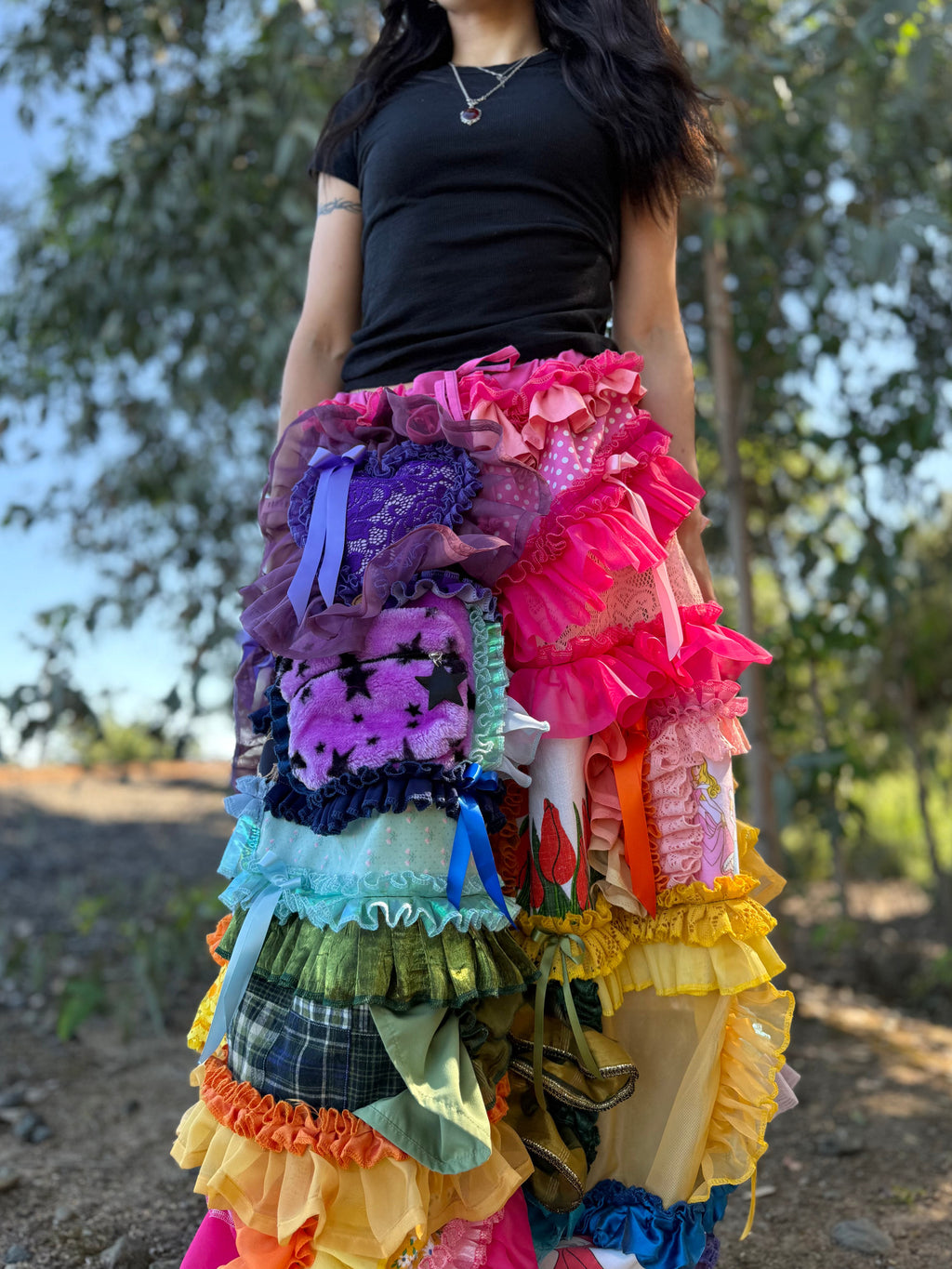 Upcycled Adjustable-Waist Pants