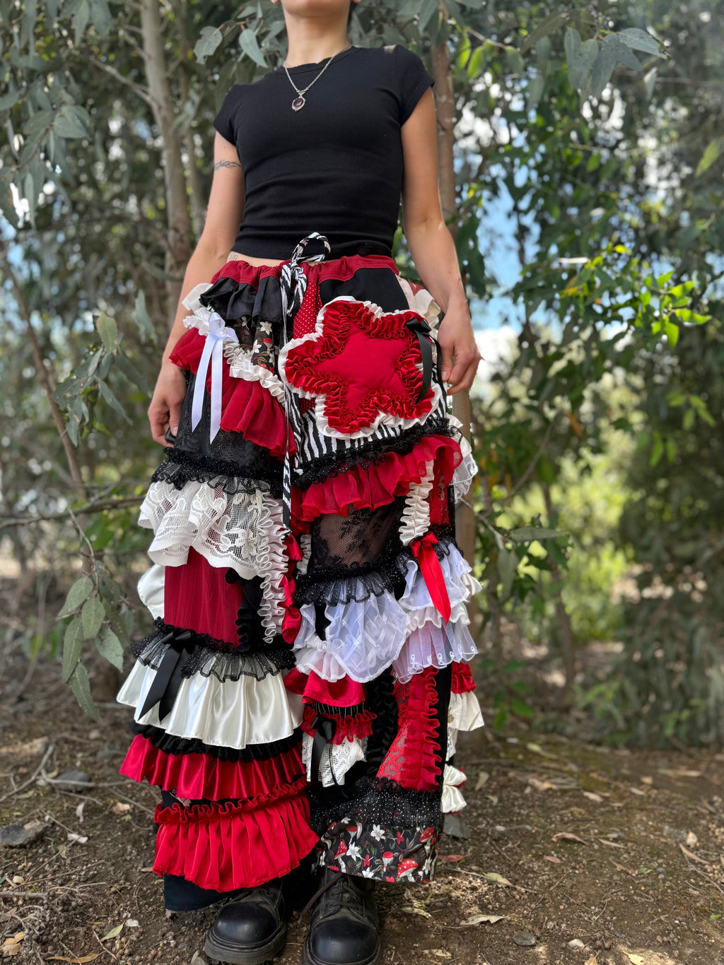 Upcycled Adjustable-Waist Pants