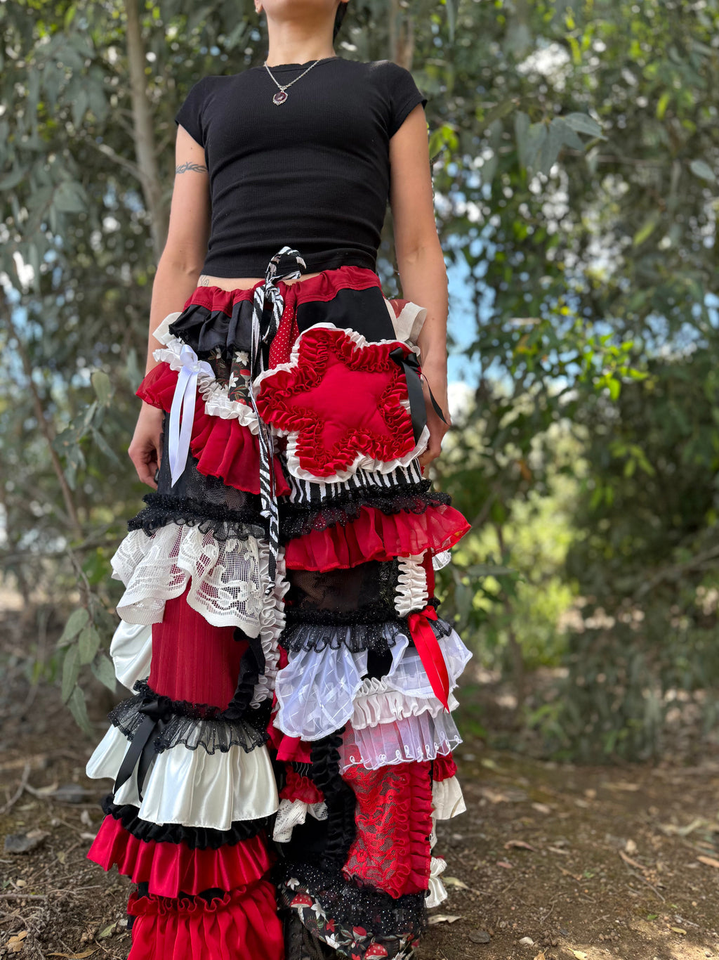Upcycled Adjustable-Waist Pants