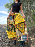 Upcycled Adjustable-Waist Pants