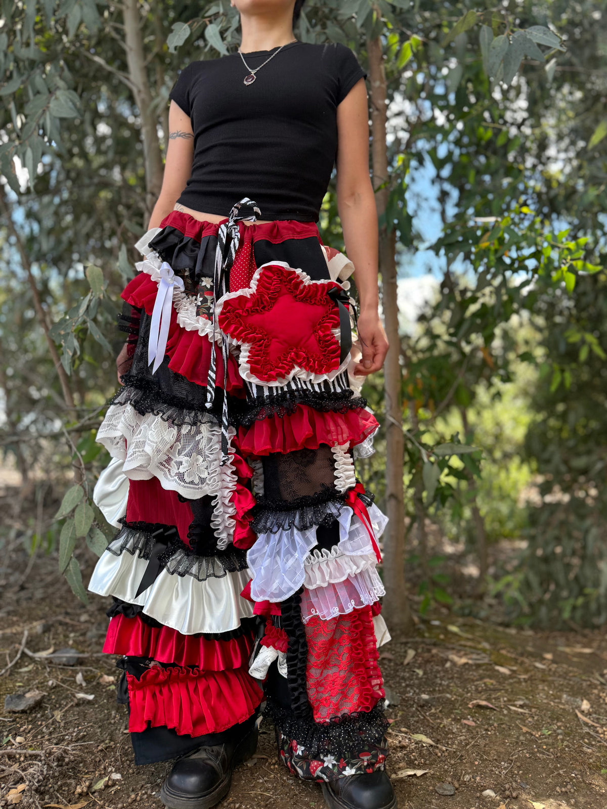 Upcycled Adjustable-Waist Pants