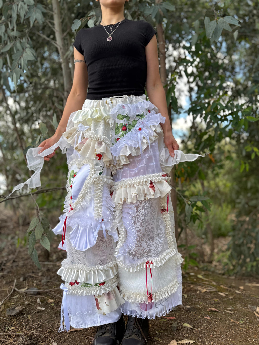 Upcycled Adjustable-Waist Pants