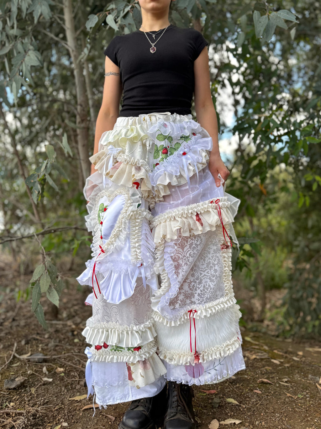 Upcycled Adjustable-Waist Pants