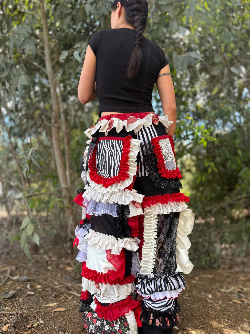 Upcycled Adjustable-Waist Pants