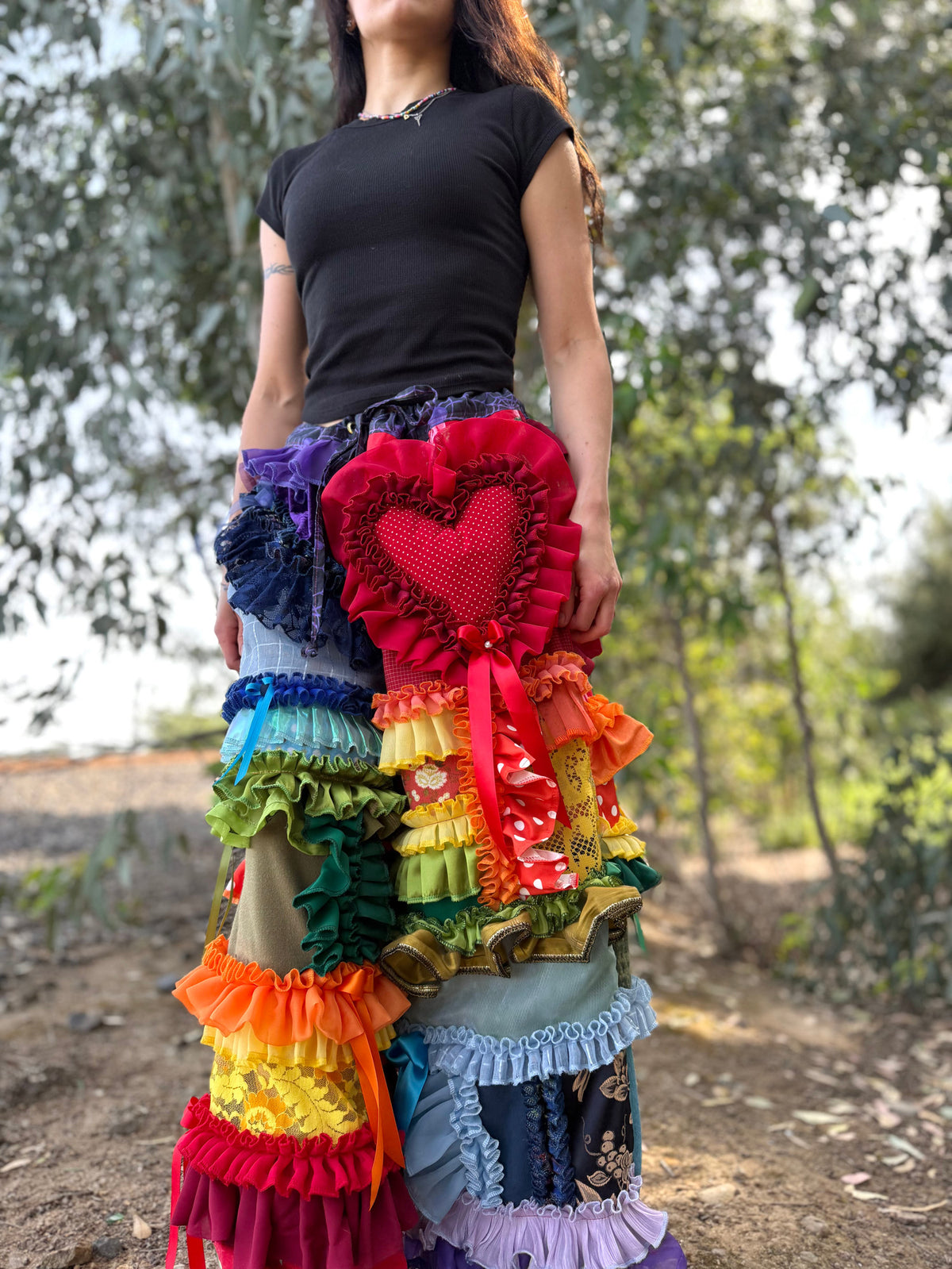 Upcycled Adjustable-Waist Pants