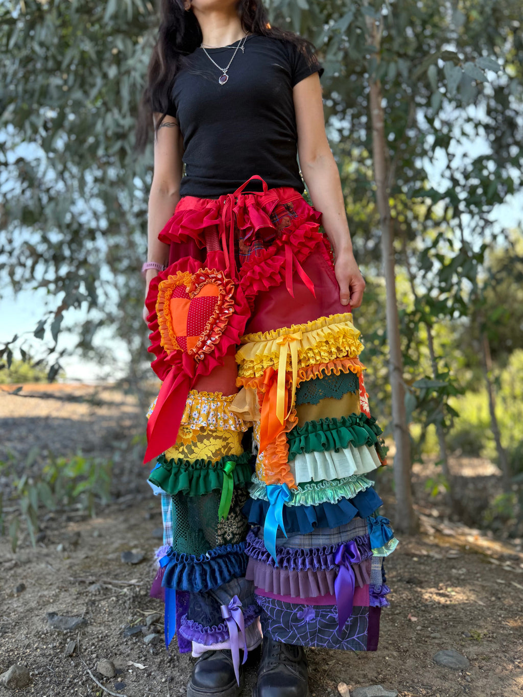Upcycled Adjustable-Waist Pants